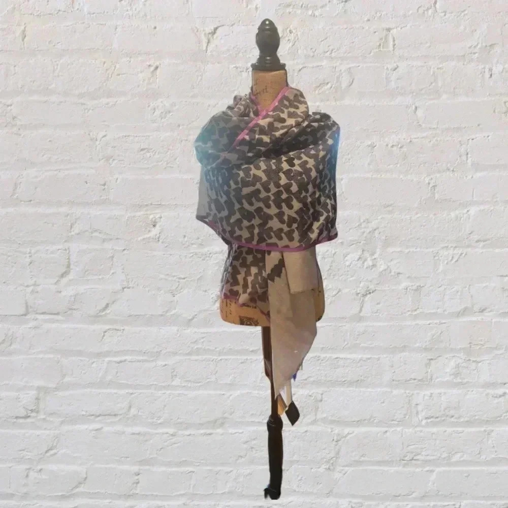Saachi Wool/Silk Scarf